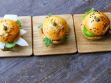 Mini savoury brioches sandwiches - Mini pains briochés salés