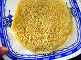 Moroccan baghrir 100% semolina