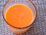 Moroccan carrot, yogurt and orange juice