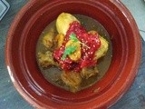 Moroccan Chicken with tomato jam: Djaj be maticha ma'assla