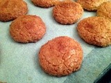 Moroccan coconut Ghrouibas-Macaroons, an icon of Moroccan street food