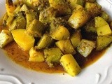 Moroccan green bottle gourd salad from Fez: n'ii bezzeit