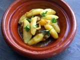 Moroccan Jerusalem artichoke tagine