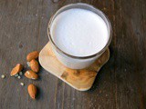 Moroccan milk and almond juice for happy events