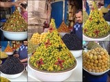 Moroccan olives and olive oil