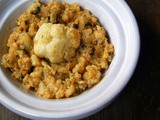 Moroccan salad of cauliflower  Mderbel  or zaalook