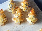 Savoury shorbreads with cheese and poppy seeds