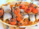 Stuffed and baked whiting fillets