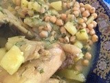 The world of Moroccan Kadras- Part 1: Kadra with chickpeas and potatoes