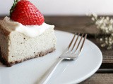 Erdbeer & Ricotta Cheesecake {zuckerfrei}