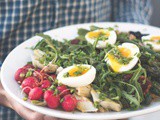 Grüner Spargelsalat à la Niçoise