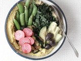 Kurkuma Hummus Bowl