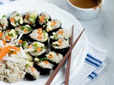 Vegetarisches Sushi