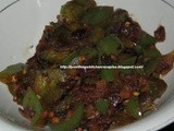 Capsicum stir fry / Kodaimilagai Poriyal / Bell peppers stir fry