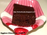 Eggless Chocolate Cake