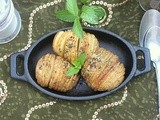 Hasselback potato recipe | how to make hasselback potato | low fat recipes