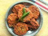 Karamani vadai | black eyed peas vada | lobia fritters