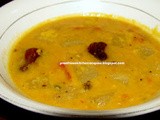 MoongDal Pumpkin curry / Yellow Pumpkin curry