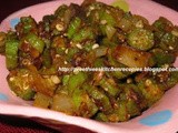 Okra masala / Bhindi  masala