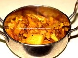 Potato Cauliflower Masala / Aloo Gobi  Masala