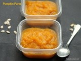 Pumpkin Puree / Easy Method to Puree Pumpkin / Homemade Pumpkin Puree in Oven