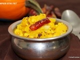 Pumpkin Stir Fry / மஞ்சள் பூசணி பொரியல்