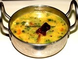 Radish Leaf Curry / Mullangi Elai Kootu