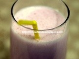 Strawberry Lassi / Yogurt Strawberry smoothie