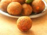 Vegetable kola urundai | vegan meat balls