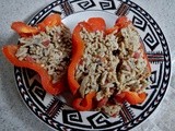 Stuffed Peppers with a Zatarain's Mix