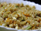 A Platter using one Vegetable Stuffing