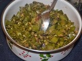 Avarakkai/broadbeans Poriyal