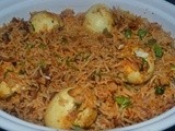 Egg Biryani/muttai biriyani