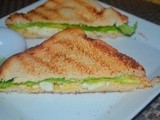 Egg salad sandwich