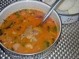 Ezhumbu sambar/muttone bone sambar