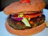 Goldbeet Mushroom burger