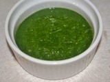 Green chutney for chaat