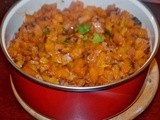 Kohlrabi curry /nookol poriyal