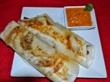 Mushroom Masala Dosa