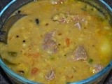 Mutton dalcha