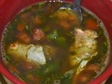 Nandu rasam/crab soup(indian style)
