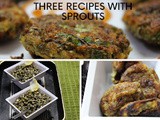 Quick recipes with sprouts