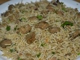 Soya chunks biriyani