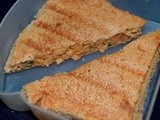 Soya keema sandwich