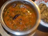 Vendhaya keerai kuzhambu/Methi curry
