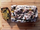 Blueberry-Peach Bread...for  Twelve Loaves 