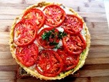 Fresh Tomato Tart...and Silent Sunday