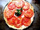 Fresh Tomato Tart with Gorgonzola Cheese
