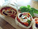 Mozzarella Caprese Rolls