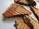 Nutella and Banana Panini